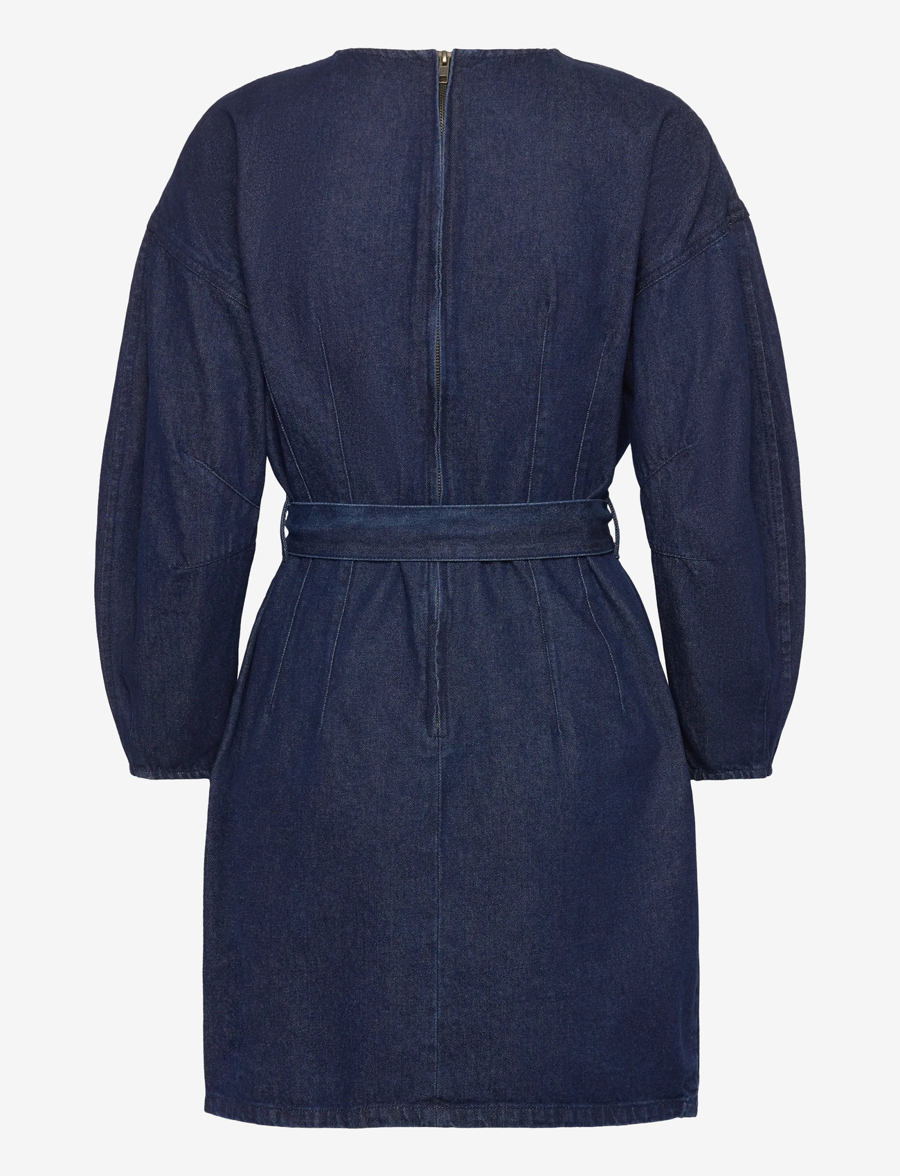 French Connection - LEIGHTON DENIM BANANA SLV DRES - denimkjoler - dark indigo - 2