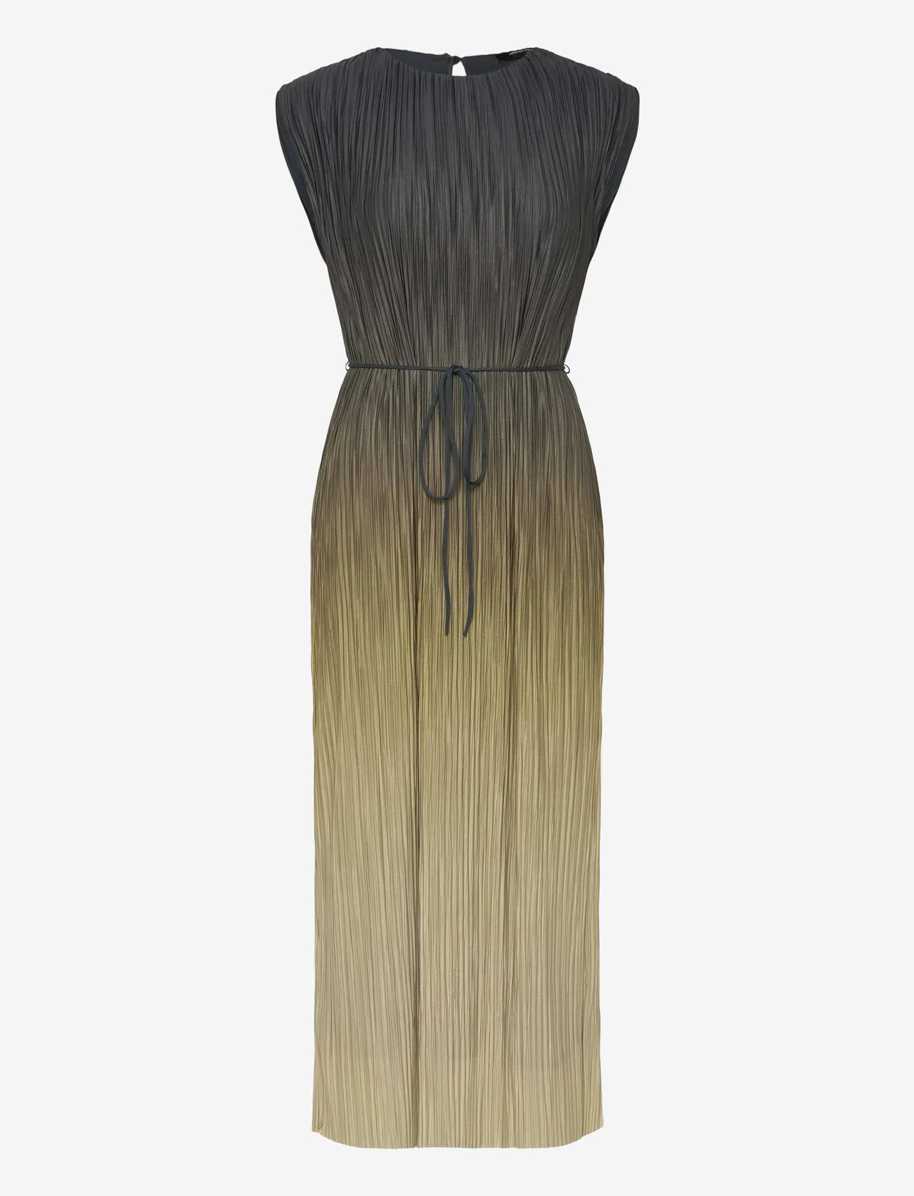 French Connection - XENA PLEATED OMBRE MIDI DRESS - cocktail-mekot - khaki ombre - 1