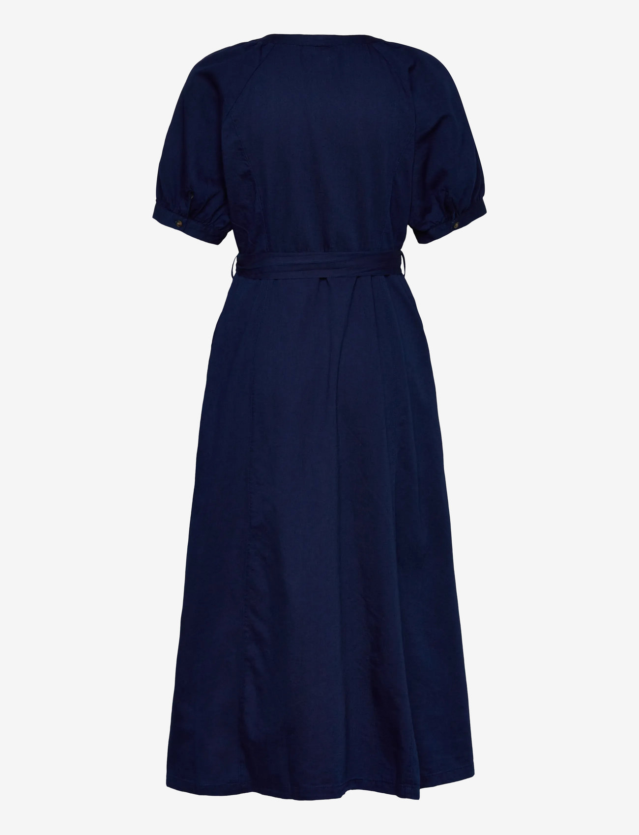 French Connection - ZAVES CHAMBRAY SS DRESS - shirt dresses - chambray blue - 2