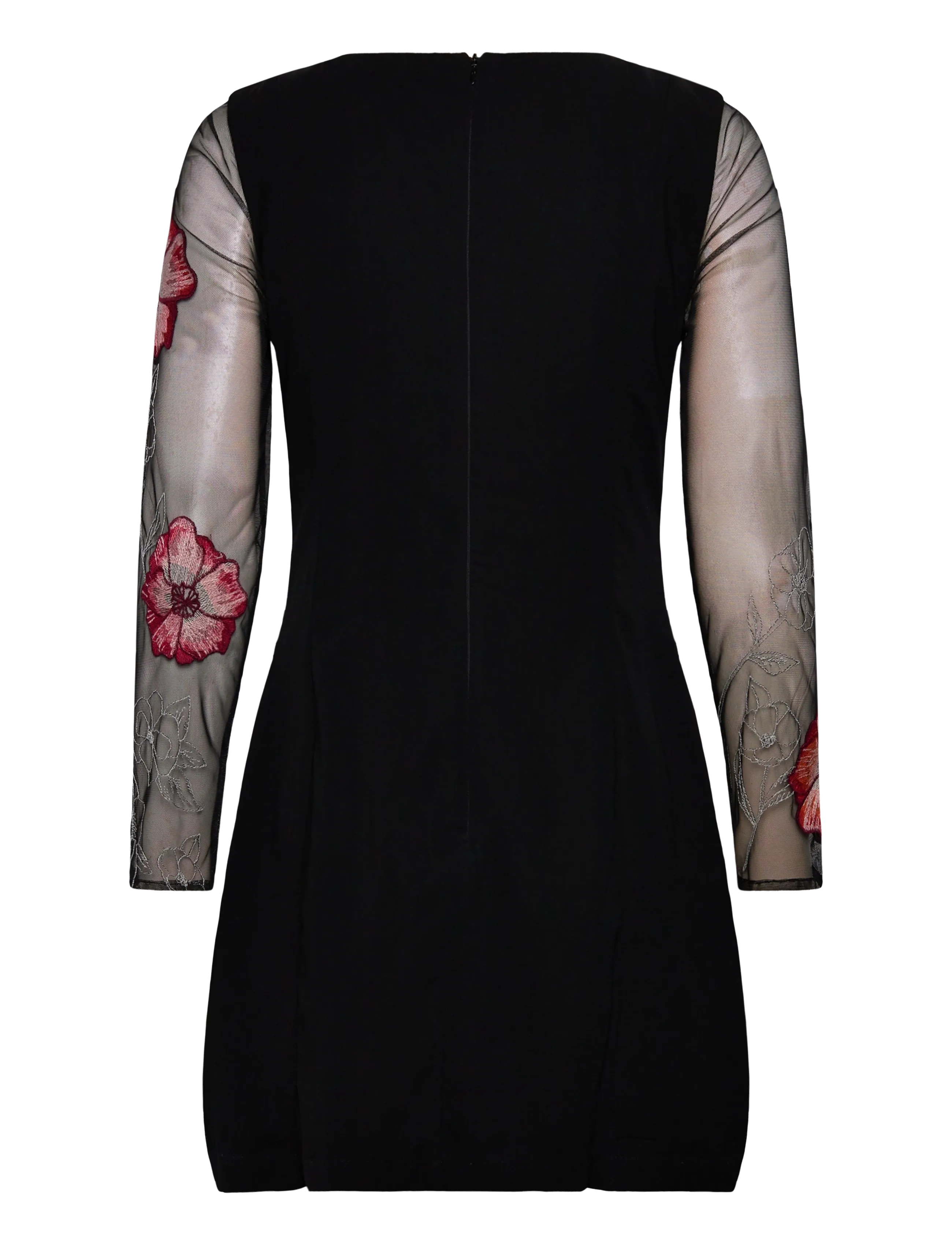 French Connection - ASTRIDA DARCY CREPE DRESS - cocktailklänningar - black floral multi - 2