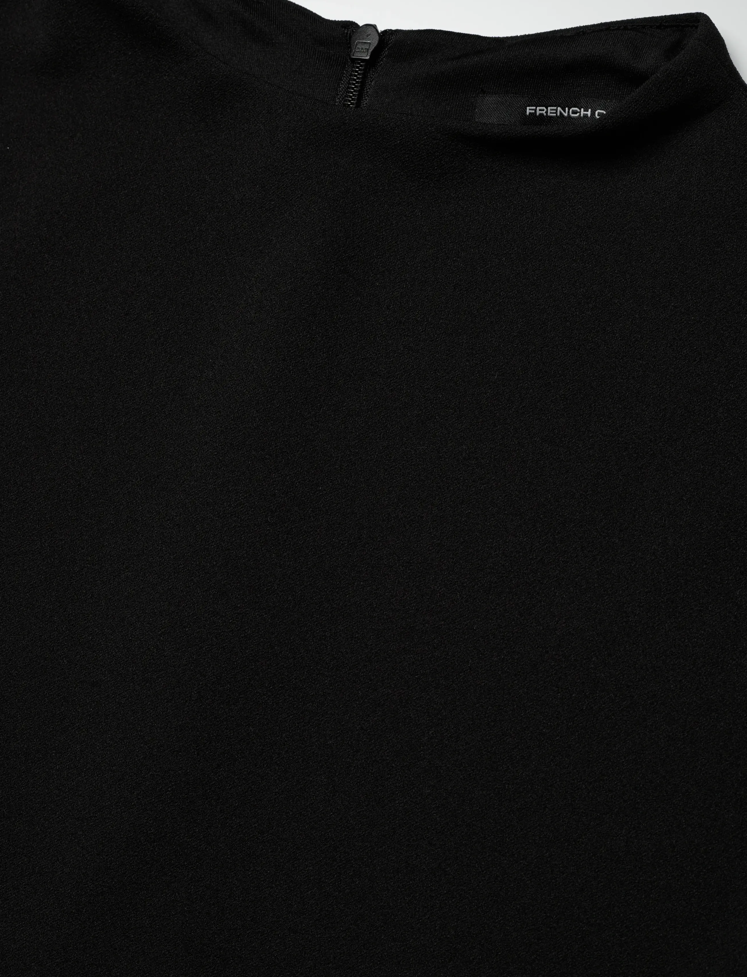 French Connection - ZION PLEATED SKIRT DRESS - midi dresses - black/porcelain crea - 5