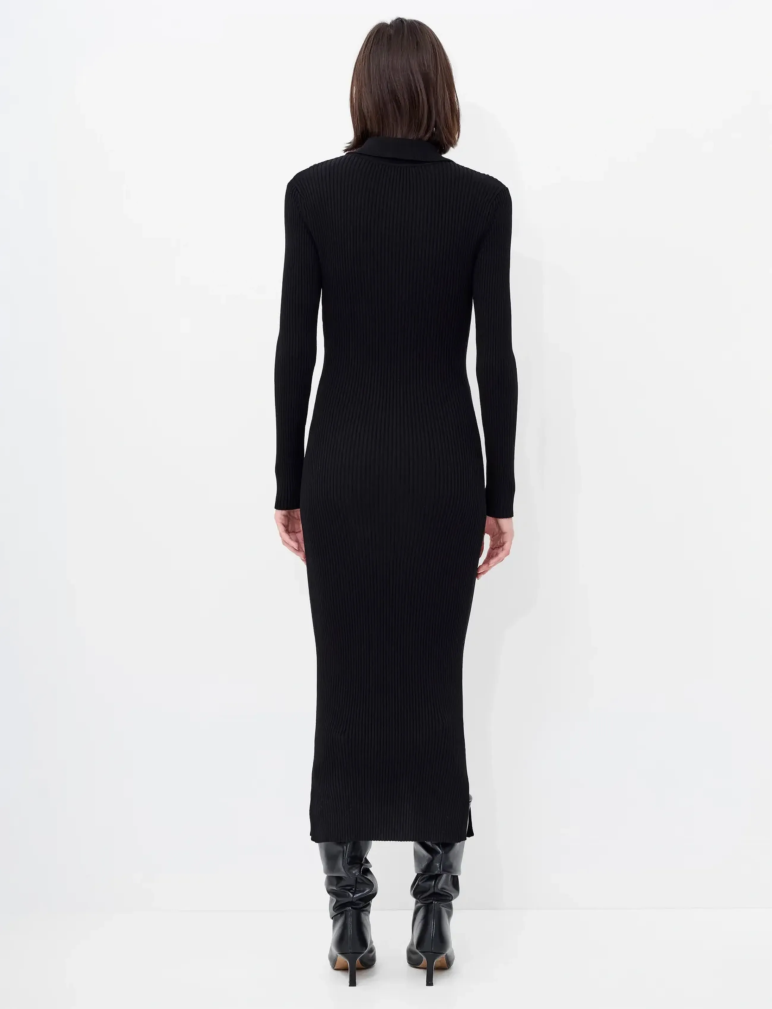 French Connection Mari L/S Collared Midi Dress klänningar dam – bild 4