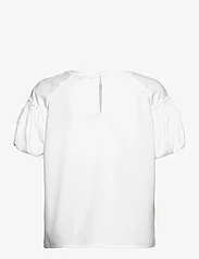 French Connection - CREPE LIGHT PUFF SLEEVE TOP - t-shirts - summer white - 2