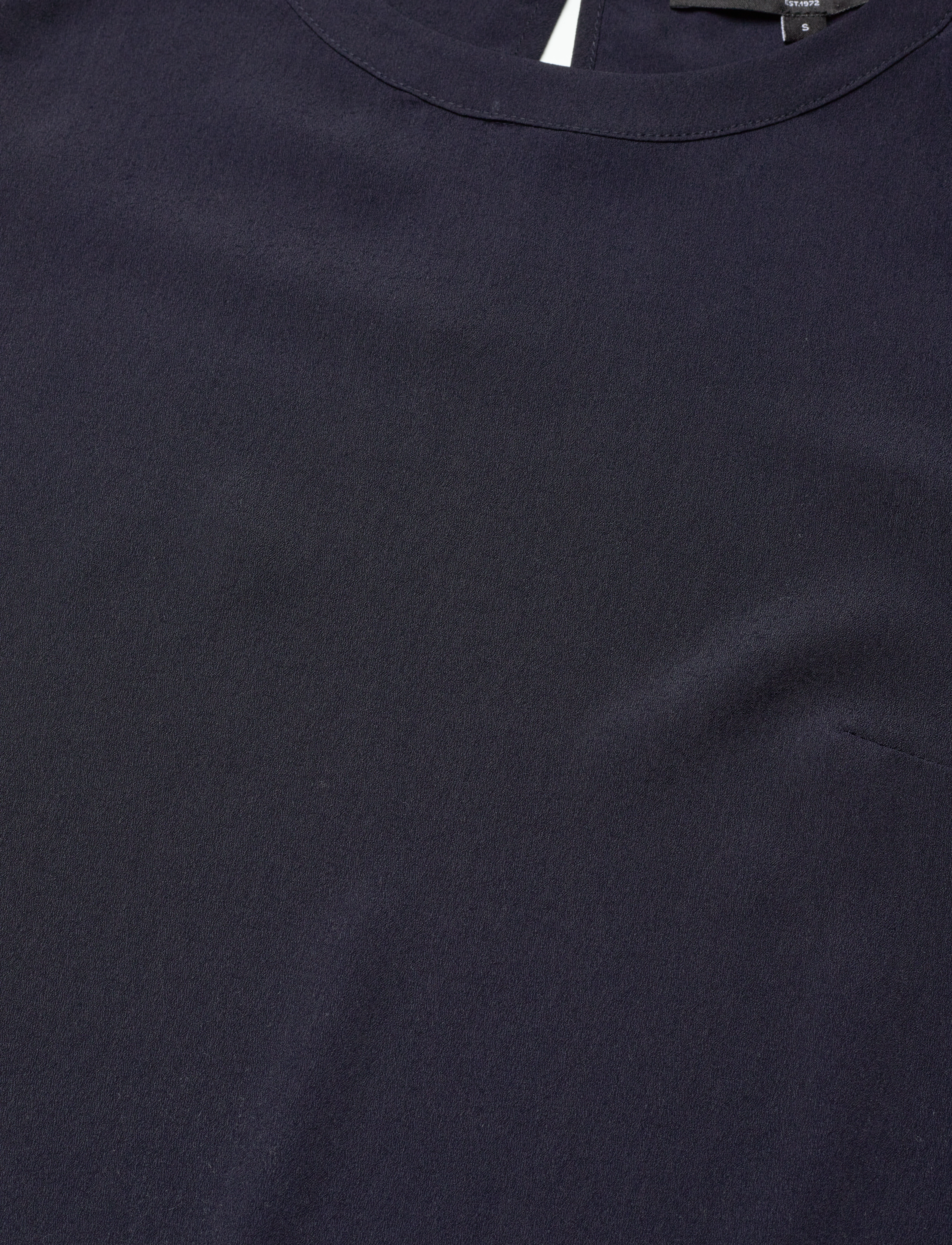 French Connection - CREPE LIGHT PUFF SLEEVE TOP - t-shirts - utility blue - 3