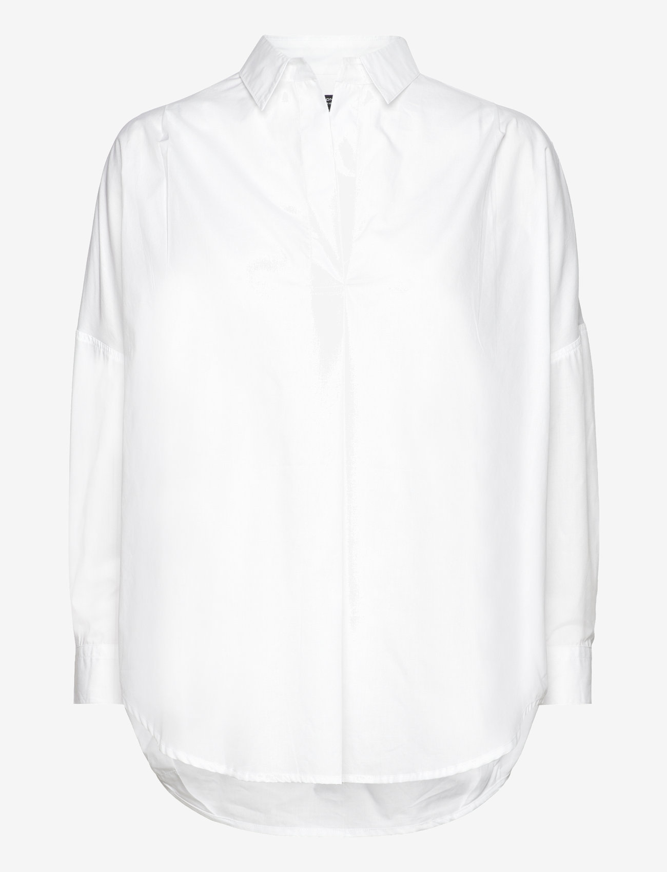 French Connection - RHODES L/S POPOVER - pikkade varrukatega särgid - linen white - 1