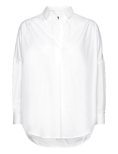 French Connection RHODES L/S POPOVER - French Connection - LINEN WHITE / white