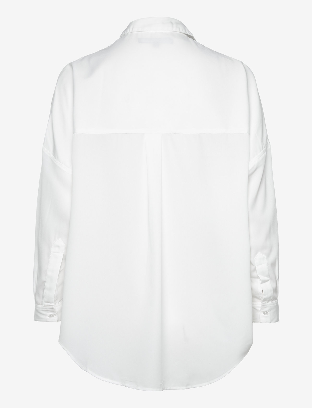 French Connection - RHODES RECYCLED CREPE POPOVER - langärmlige hemden - winter white - 2