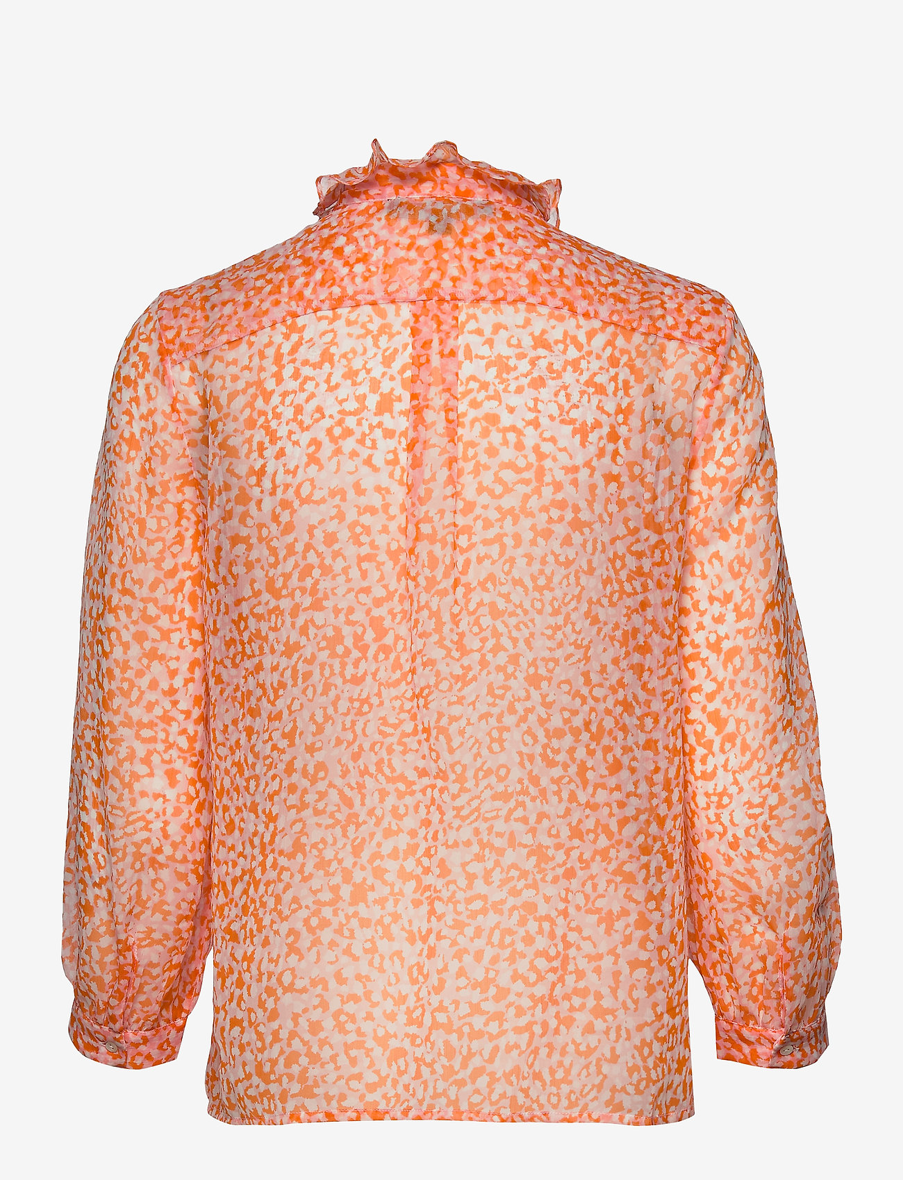 French Connection - CADE CRINKLE RUFFLE NECK BLSE - true blosm/jfa multi - 1