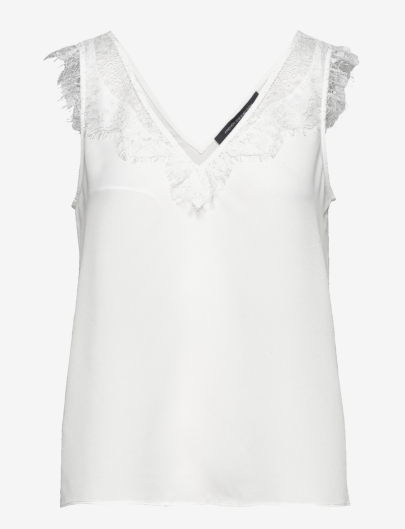 French Connection - CHIOMA LIGHT LACE TOP - summer white - 0