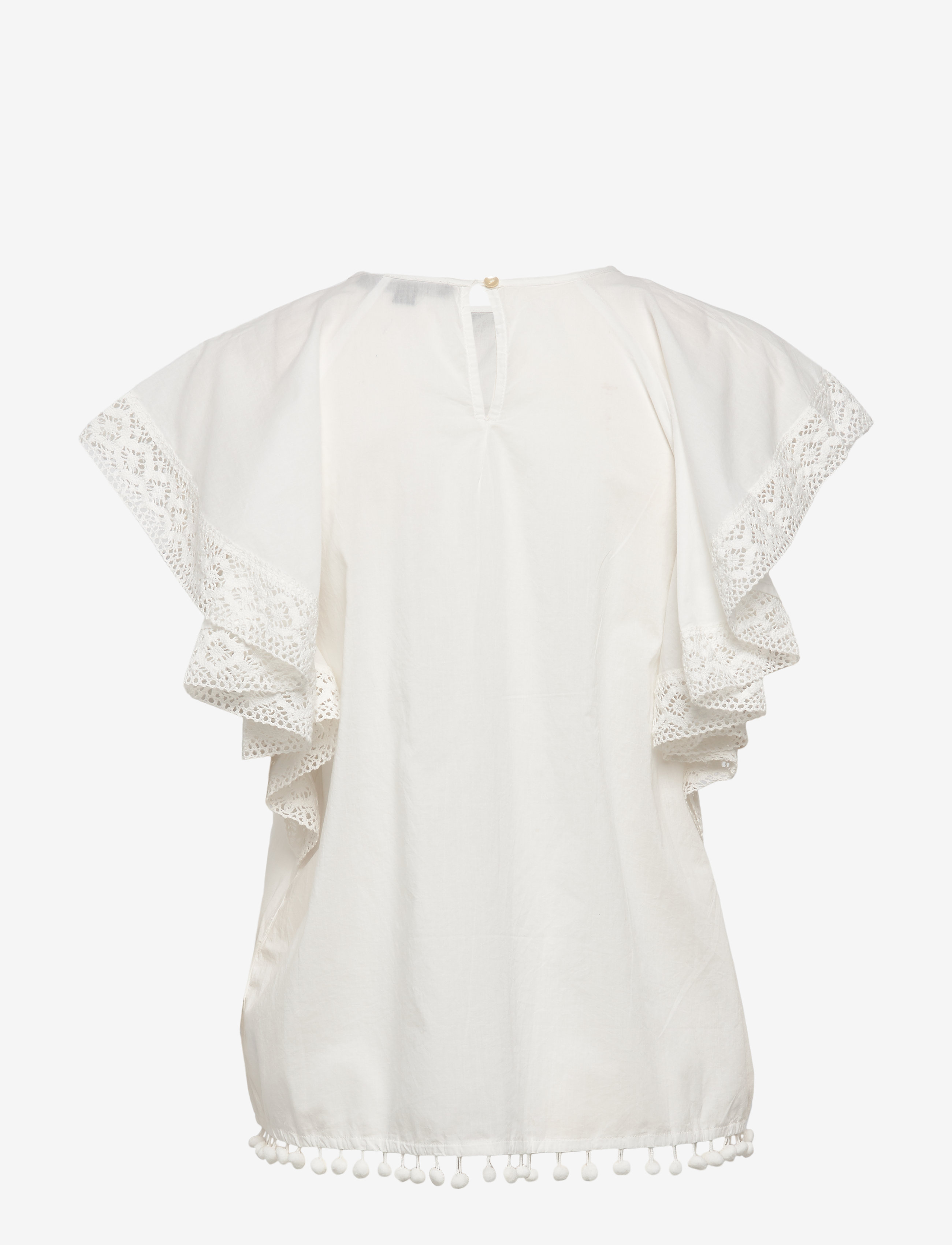 French Connection - CADENZA FRILL DETAIL TOP - summer white - 1