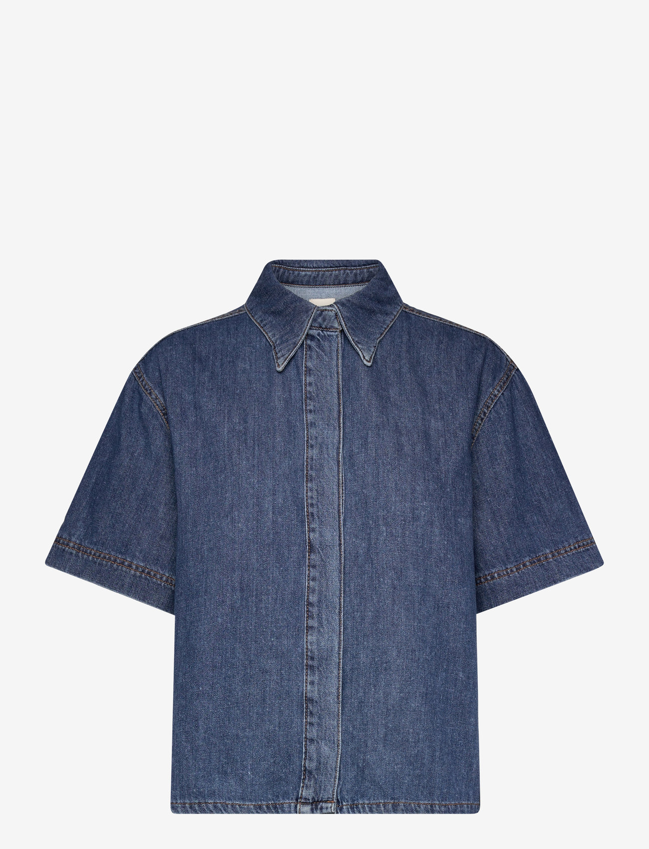 French Connection - FINLEY DENIM SS SHIRT - vintage - 1