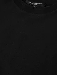 French Connection - CREPE LIGHT CREW NECK TOP - t-shirts - black - 4