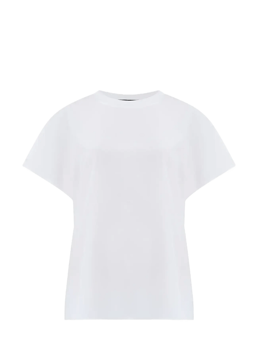 French Connection - CAPRINA CREPE CREW NECK TOP - winter white - 1