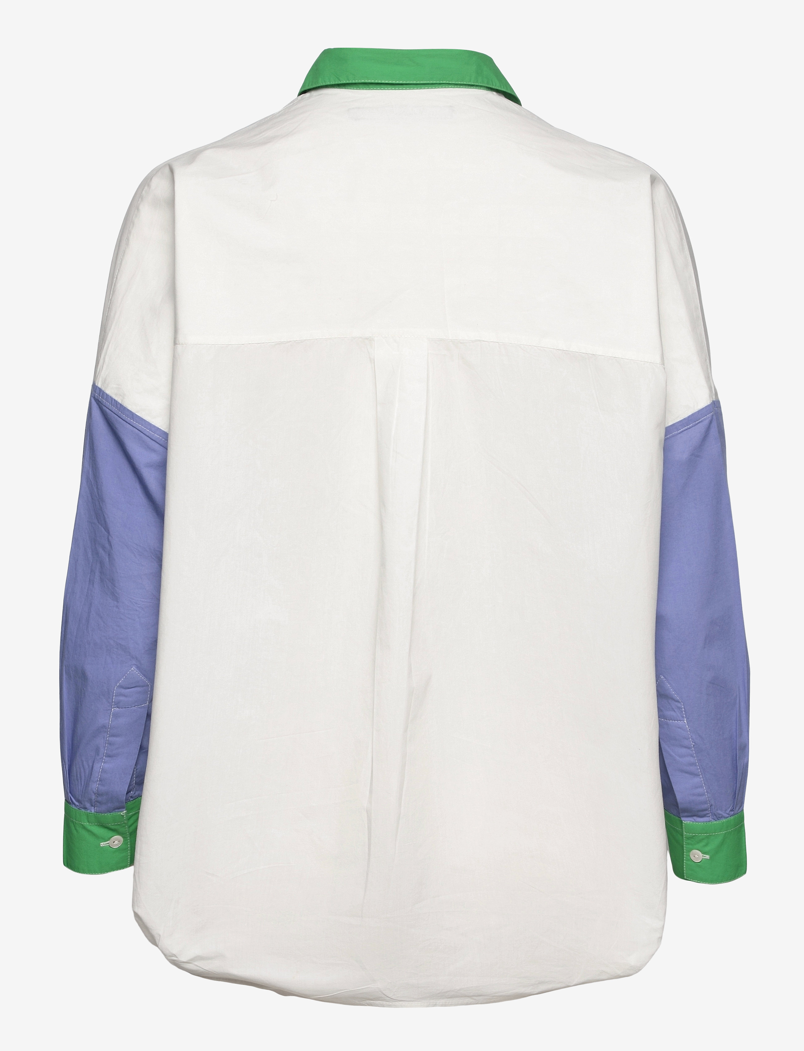 French Connection - CEISES COLBLOCK RHODS POPOV SH - sum wh/bay bl/palm g - 2