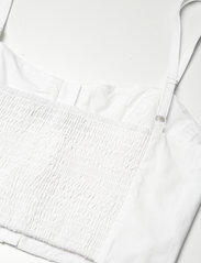 French Connection - IVA BRODERIE COT CROP TOP - nabapluusid - summer white - 3