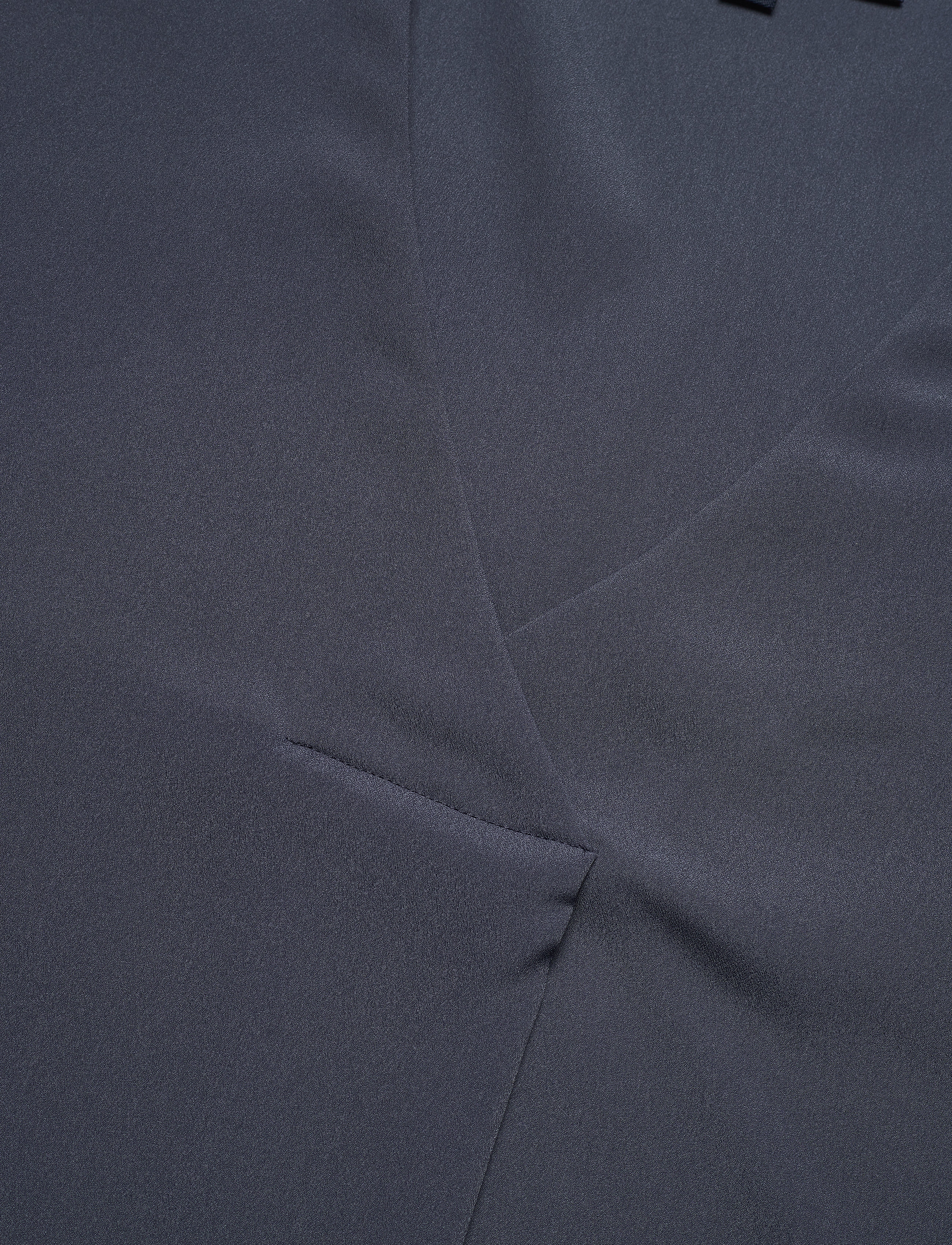 French Connection - CREPE LIGHT S/S V NK TOP - iron ink - 5