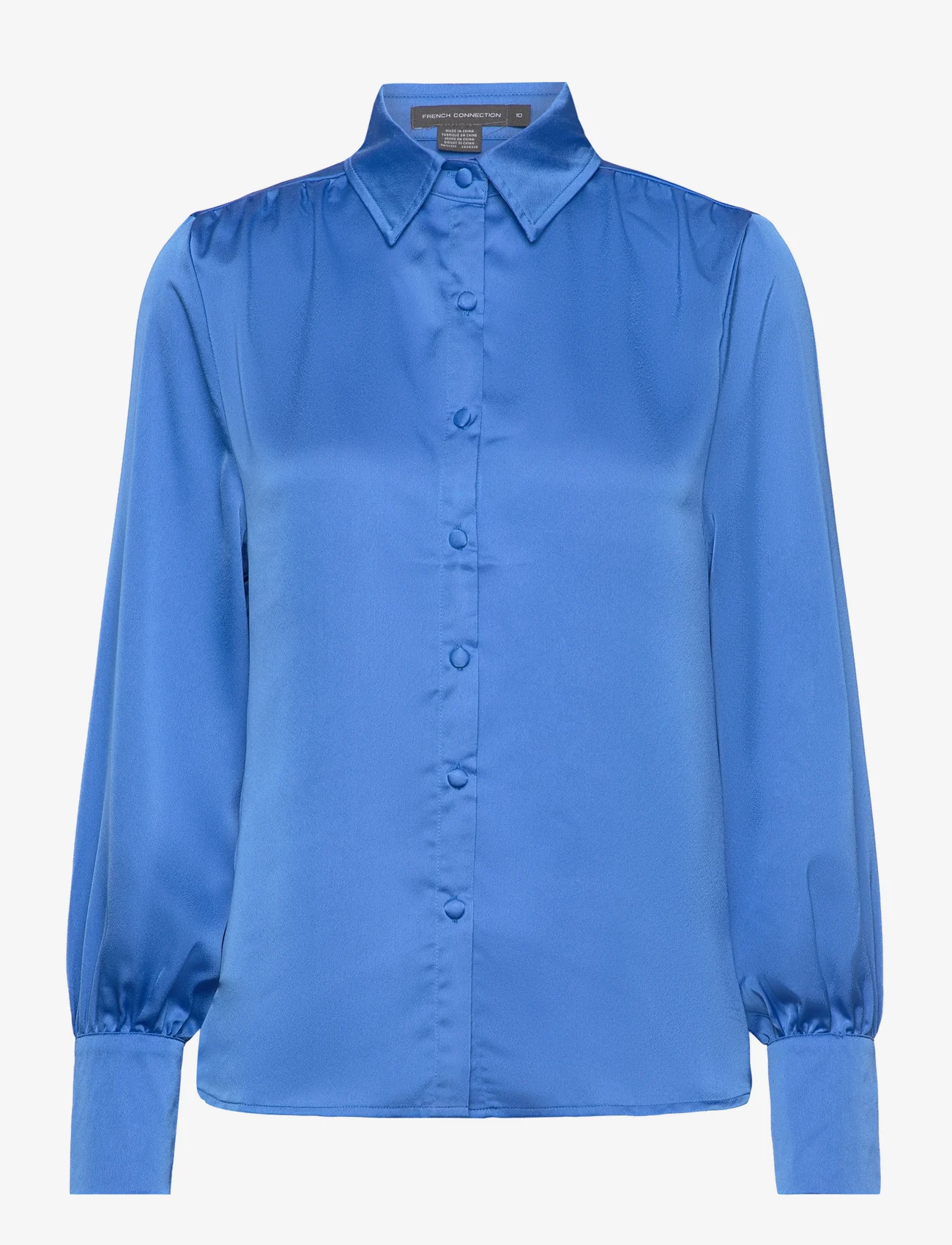 French Connection - SATIN - koszule z długimi rękawami - nautical blue - 0