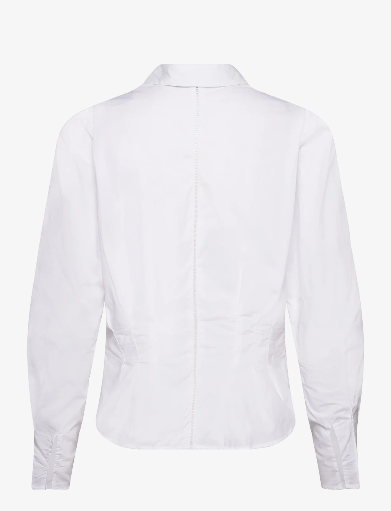 French Connection - RHODES POPLIN SHIRT - langärmlige hemden - linen white - 1