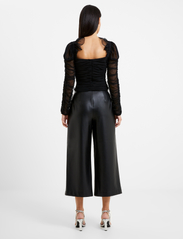 French Connection - EDREA TULLE TOP - long-sleeved blouses - blackout - 4