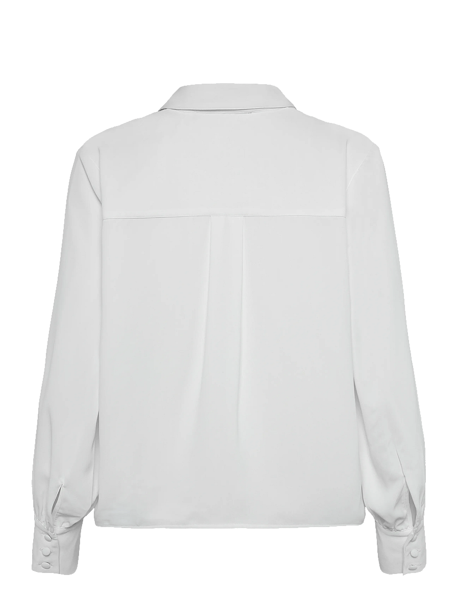French Connection - AREZZO BALLON SLEEVE SHIRT - bluzki z długimi rękawami - winter white - 2