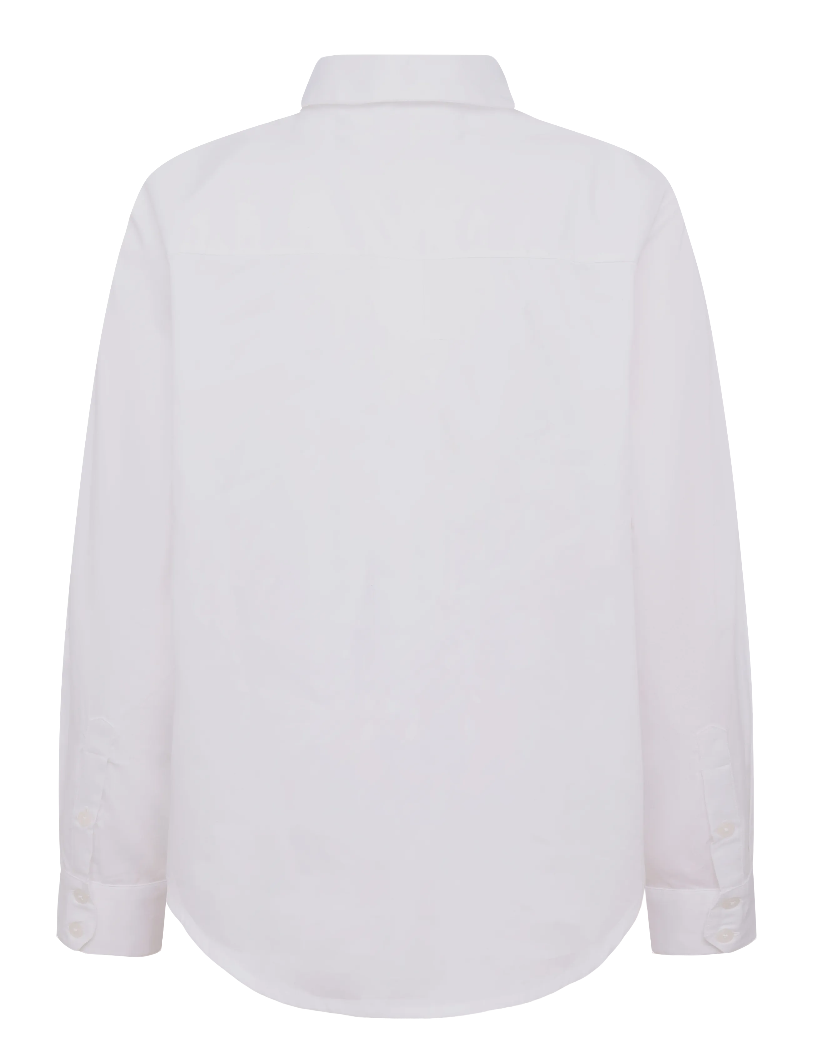 French Connection - ALEXIS COTTON EMBROIDERED LINE DRAWING SHIRT - langärmlige hemden - lin wht/rouge red - 2