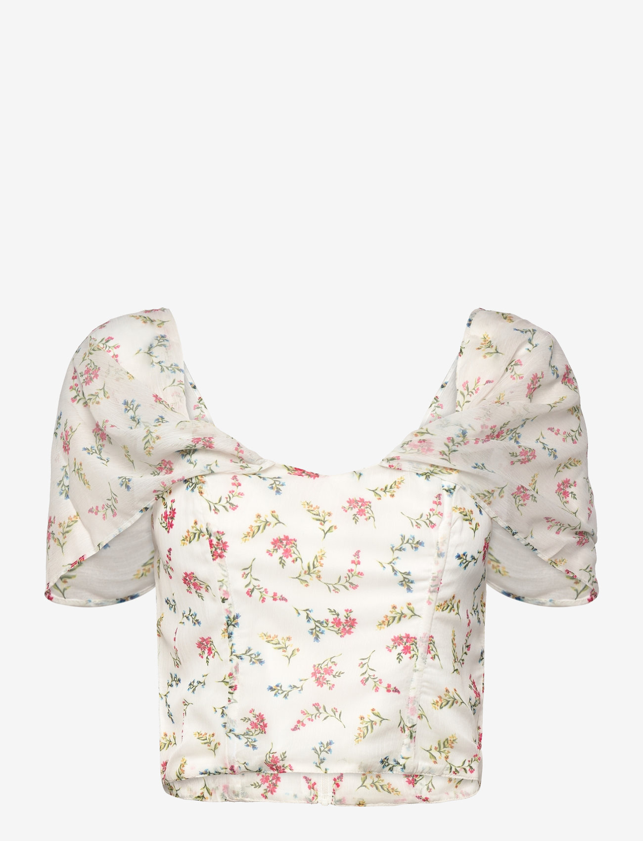 French Connection - FLORIANA HALLIE CRINKLE TOP - linnen - summer white - 1
