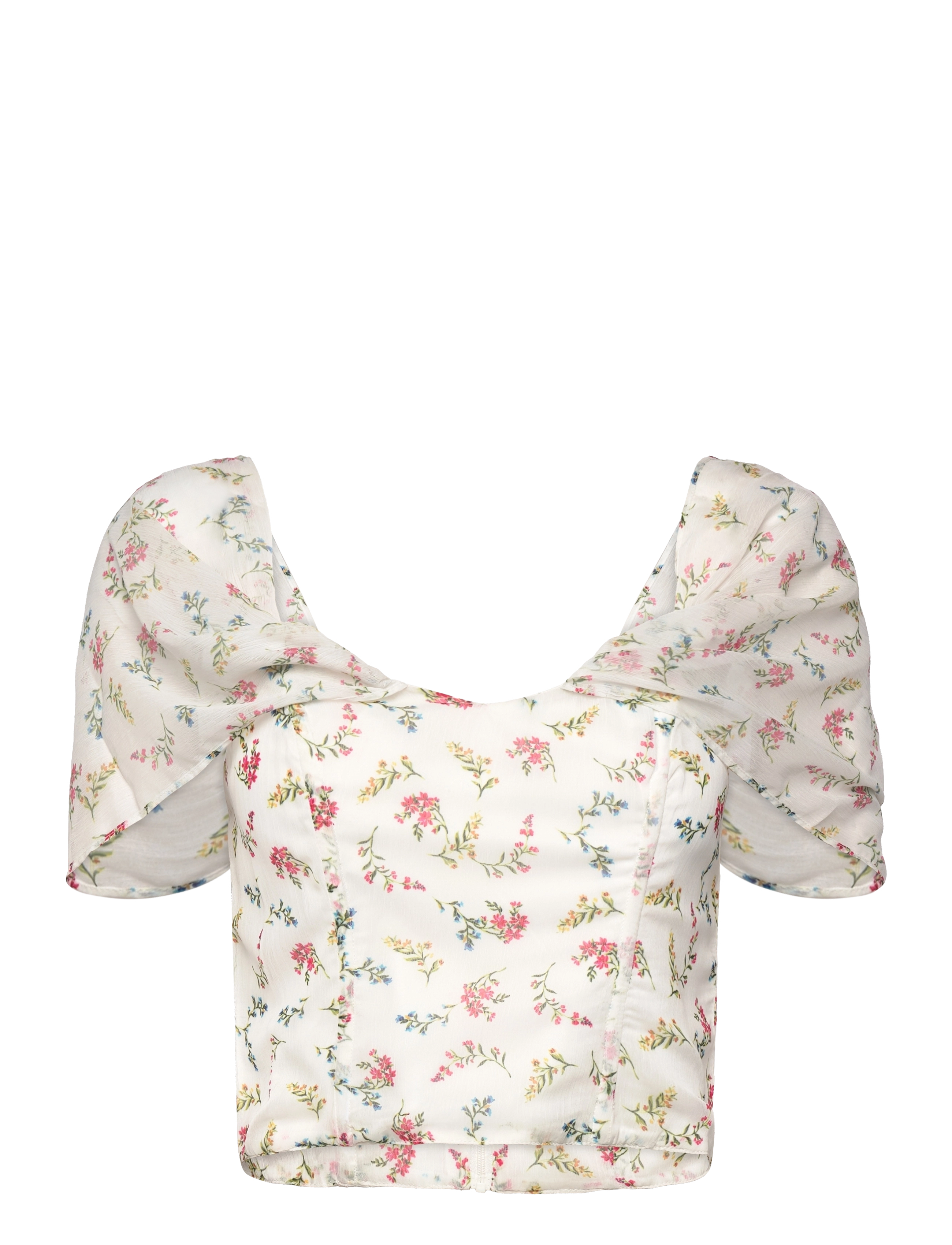 French Connection FLORIANA HALLIE CRINKLE TOP - Kläder - SUMMER WHITE / white