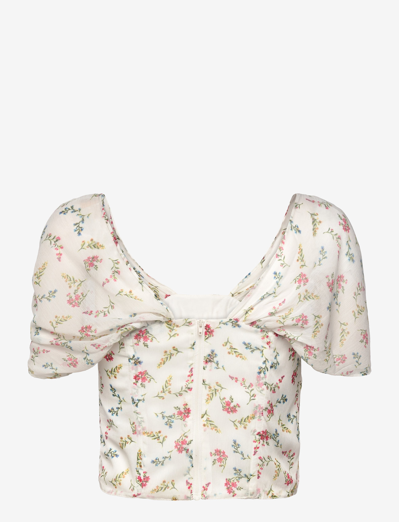 French Connection - FLORIANA HALLIE CRINKLE TOP - linnen - summer white - 2