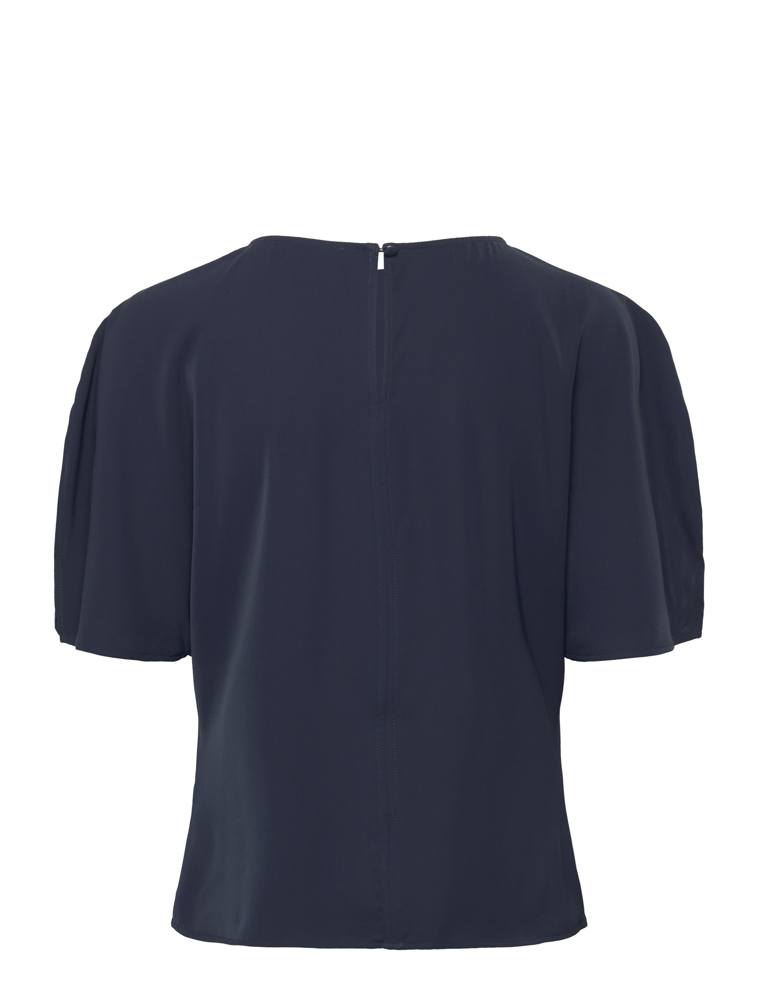 French Connection - CARMEN CREPE FLARE SLEEVE TOP - marine - 2