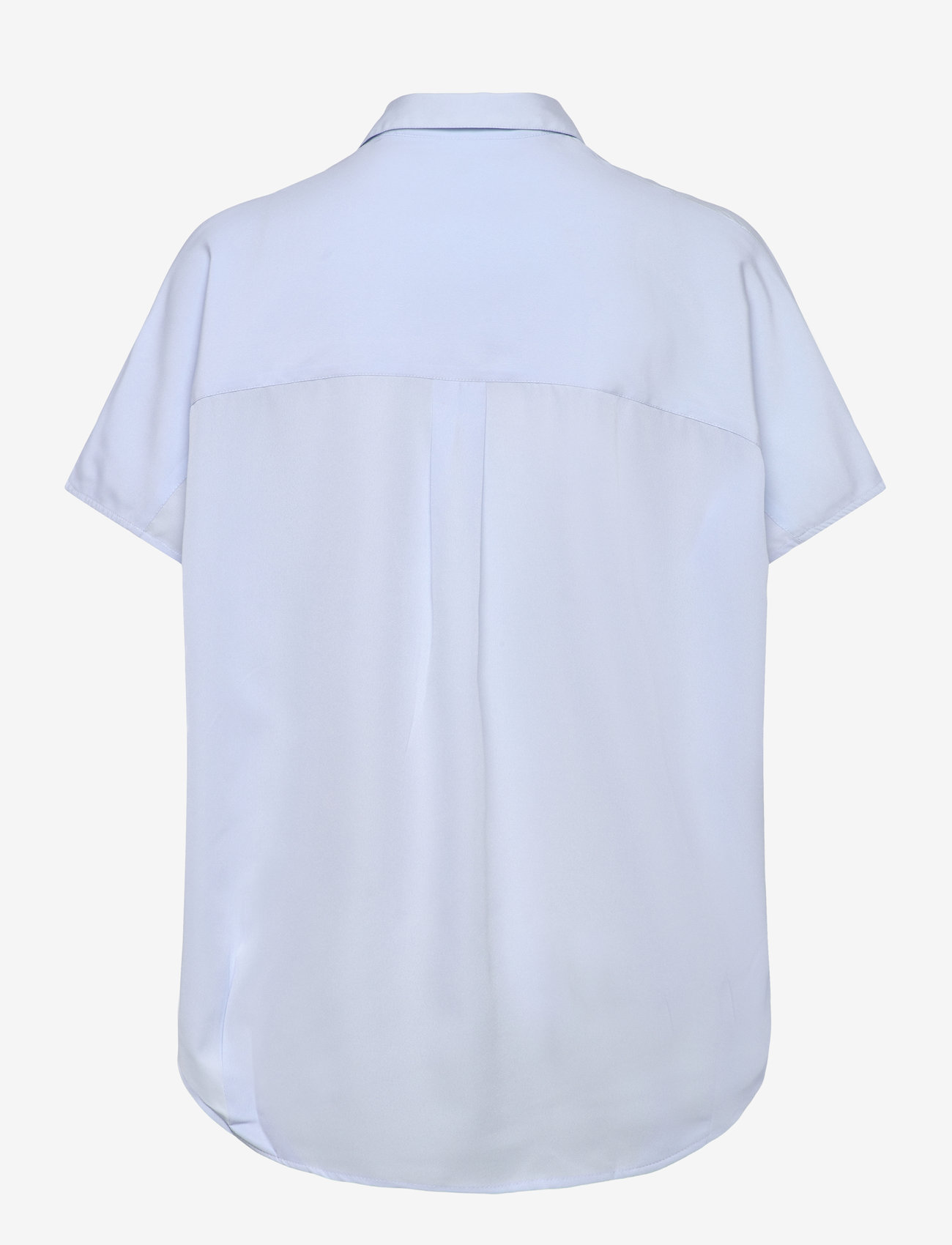 French Connection - CREPE LIGHT S/LESS POPOVER - kortärmade skjortor - sky blue - 1