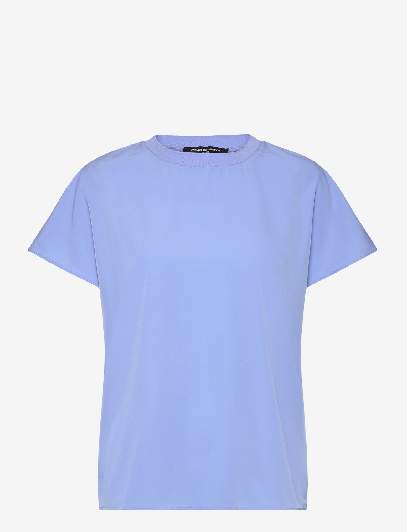 French Connection - CAPRIANA CREPE CREW NK TOP - t-shirts - cornflower blue - 0