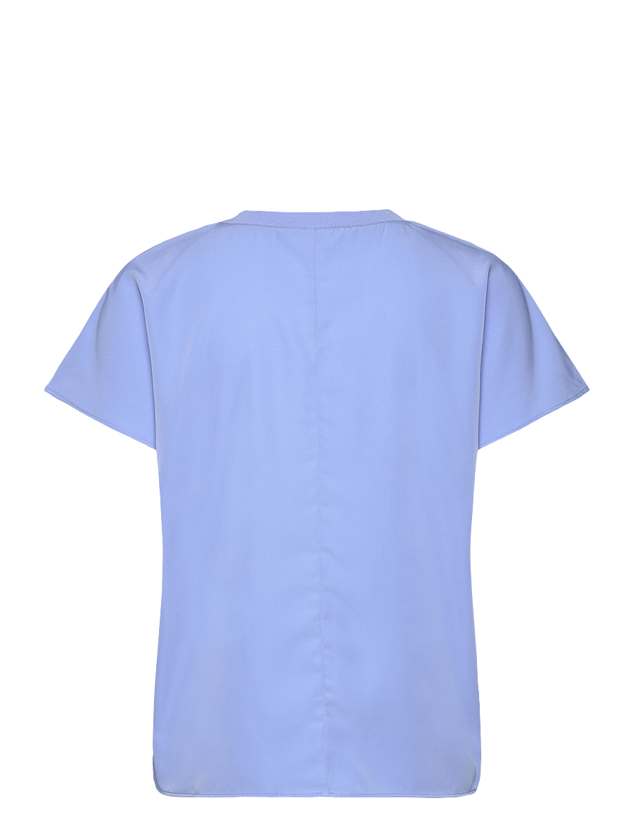 French Connection - CAPRIANA CREPE CREW NK TOP - t-shirts - cornflower blue - 1