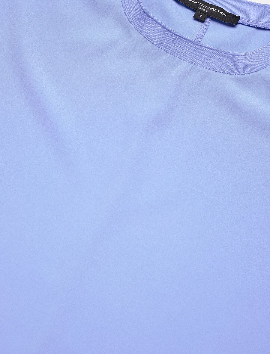 French Connection - CAPRIANA CREPE CREW NK TOP - t-shirts - cornflower blue - 2
