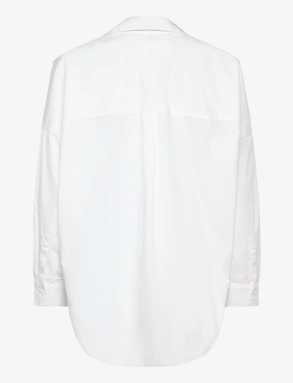 French Connection - CAMBRIA COTTON POPOVER SHIRT - långärmade skjortor - linen white - 2