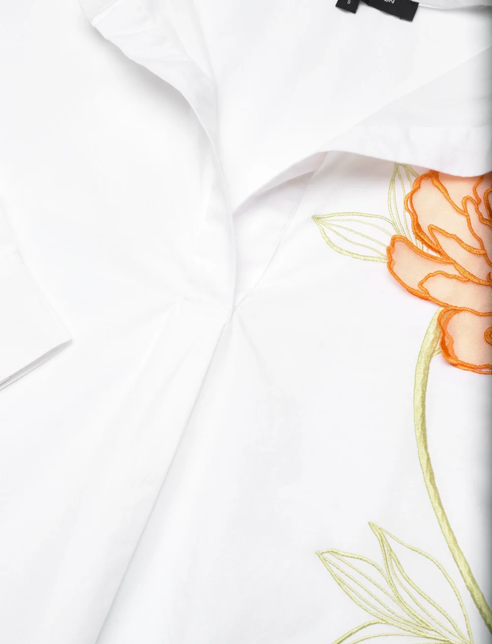 French Connection - CAMBRIA COTTON POPOVER SHIRT - långärmade skjortor - linen white - 5