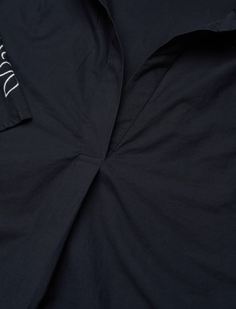 French Connection - ALISSA COTTON POPOVER - kortärmade skjortor - navy/white - 2