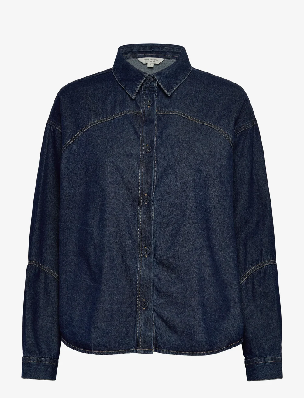 French Connection - ARCHIE DENIM CROP SHIRT - teksasärgid - archie denim - 1