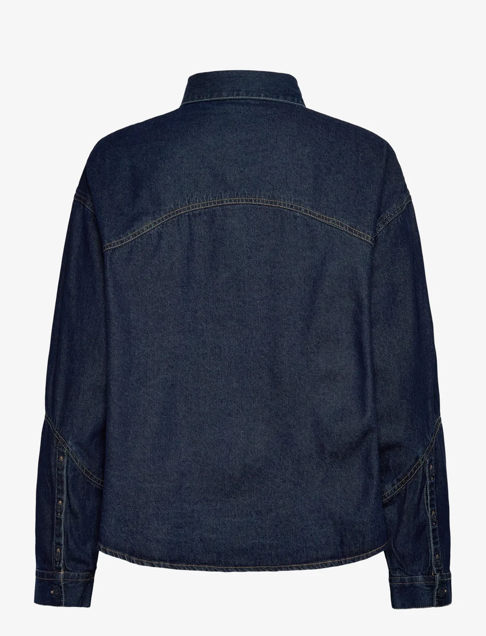 French Connection - ARCHIE DENIM CROP SHIRT - teksasärgid - archie denim - 2