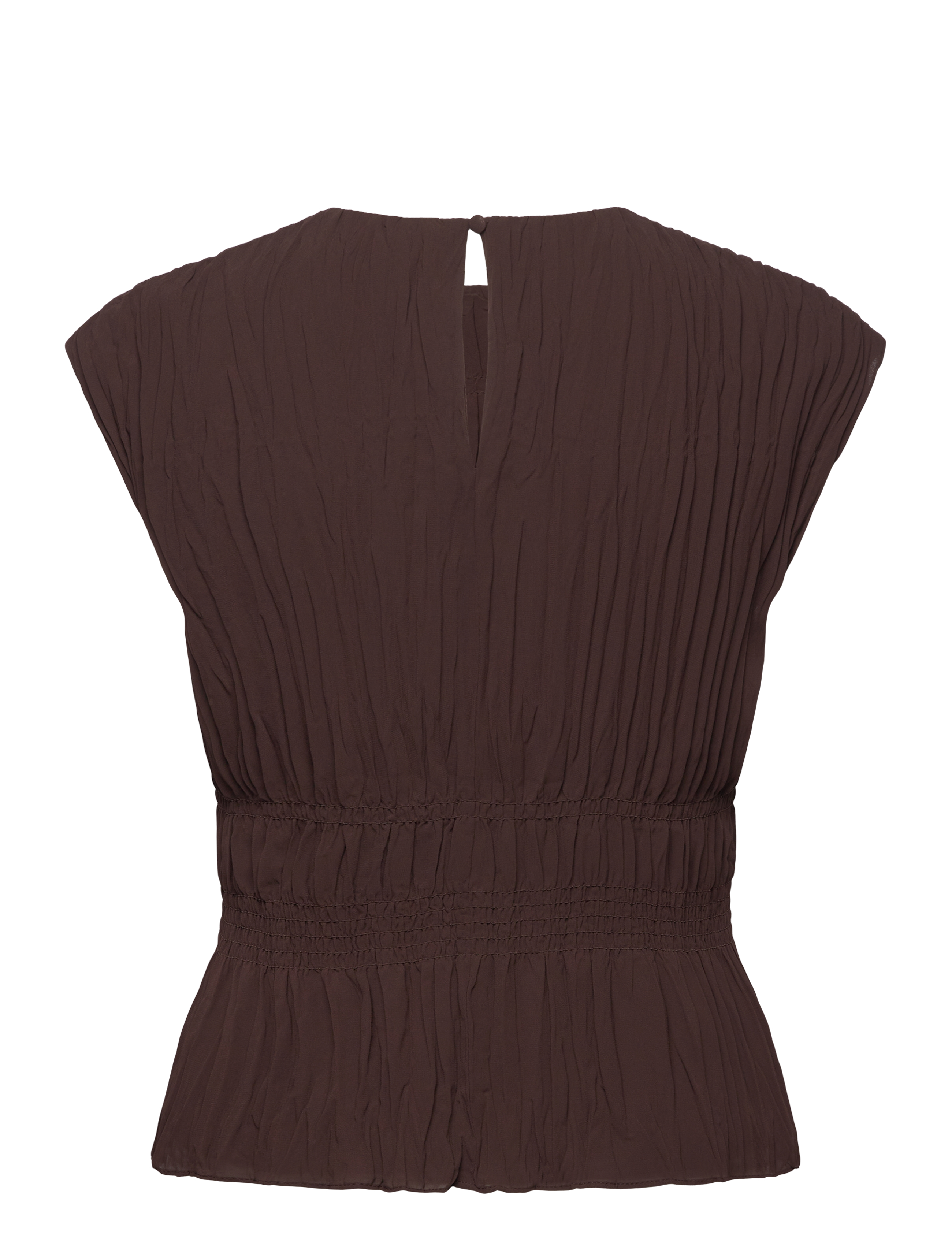 French Connection - SAYLOR GTT SLVLSS TOP - bitter chocolate - 2