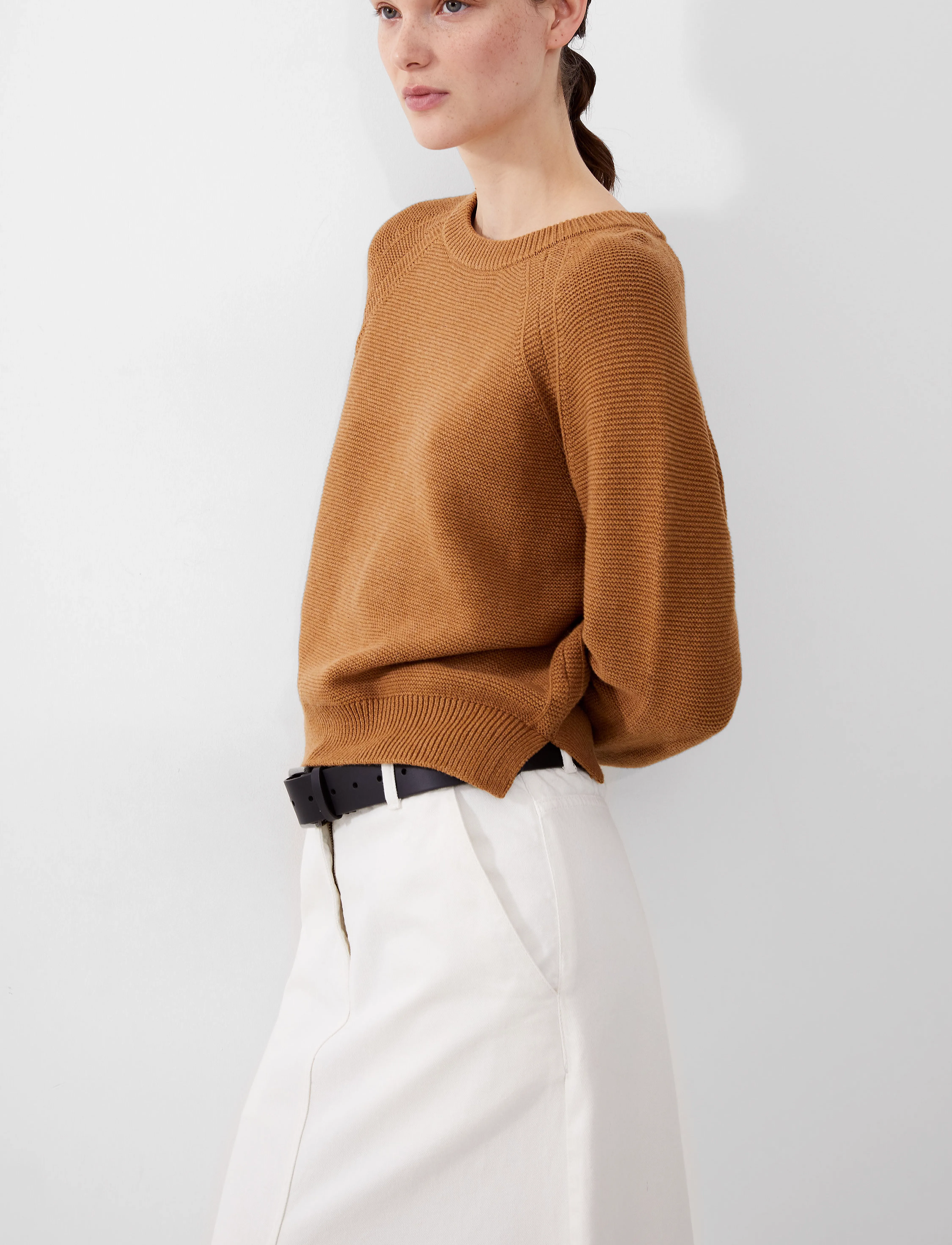 French Connection Denver Midaxi Skirt, S, White, Nederdele > Knælange Og Midi, Dame