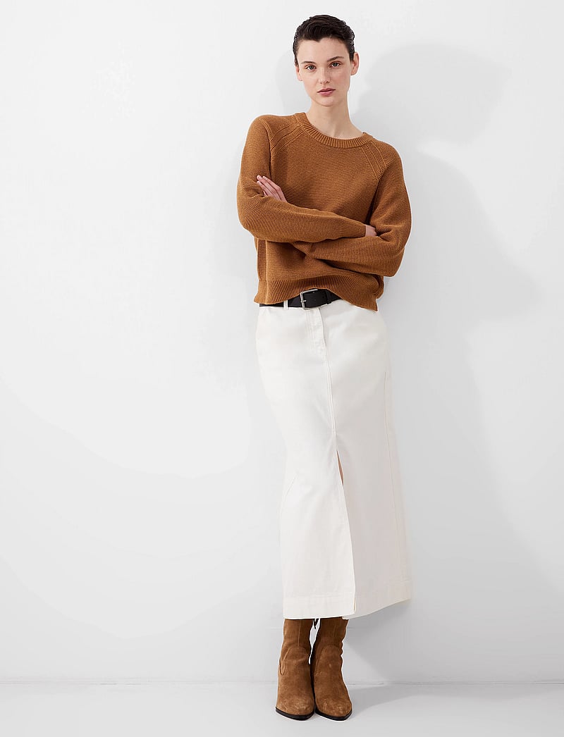 French Connection - DENVER MIDAXI SKIRT - midi kjolar - ecru - 3