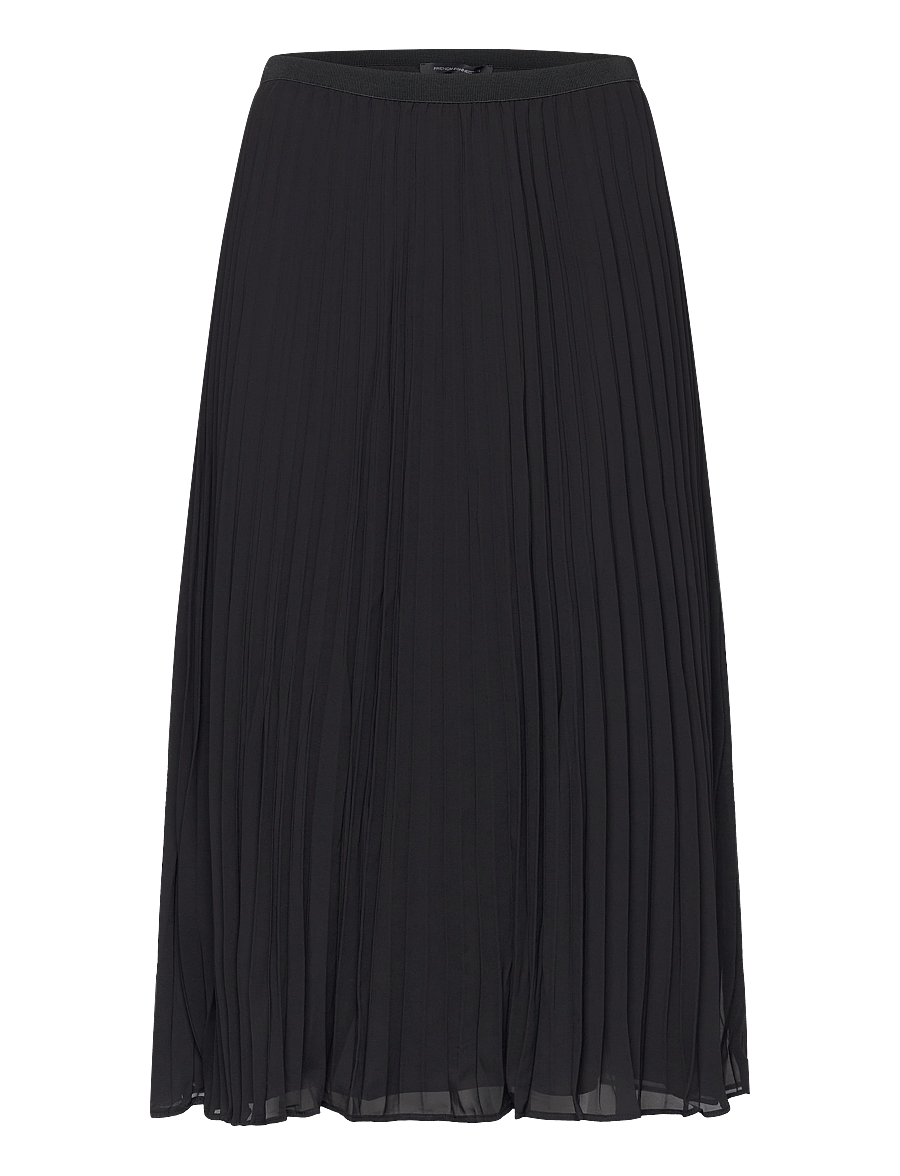 French Connection - PLEATED SOLID SKIRT - faltenröcke - black - 1