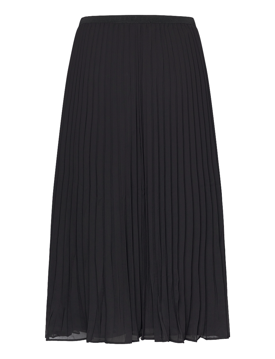 French Connection - PLEATED SOLID SKIRT - faltenröcke - black - 2