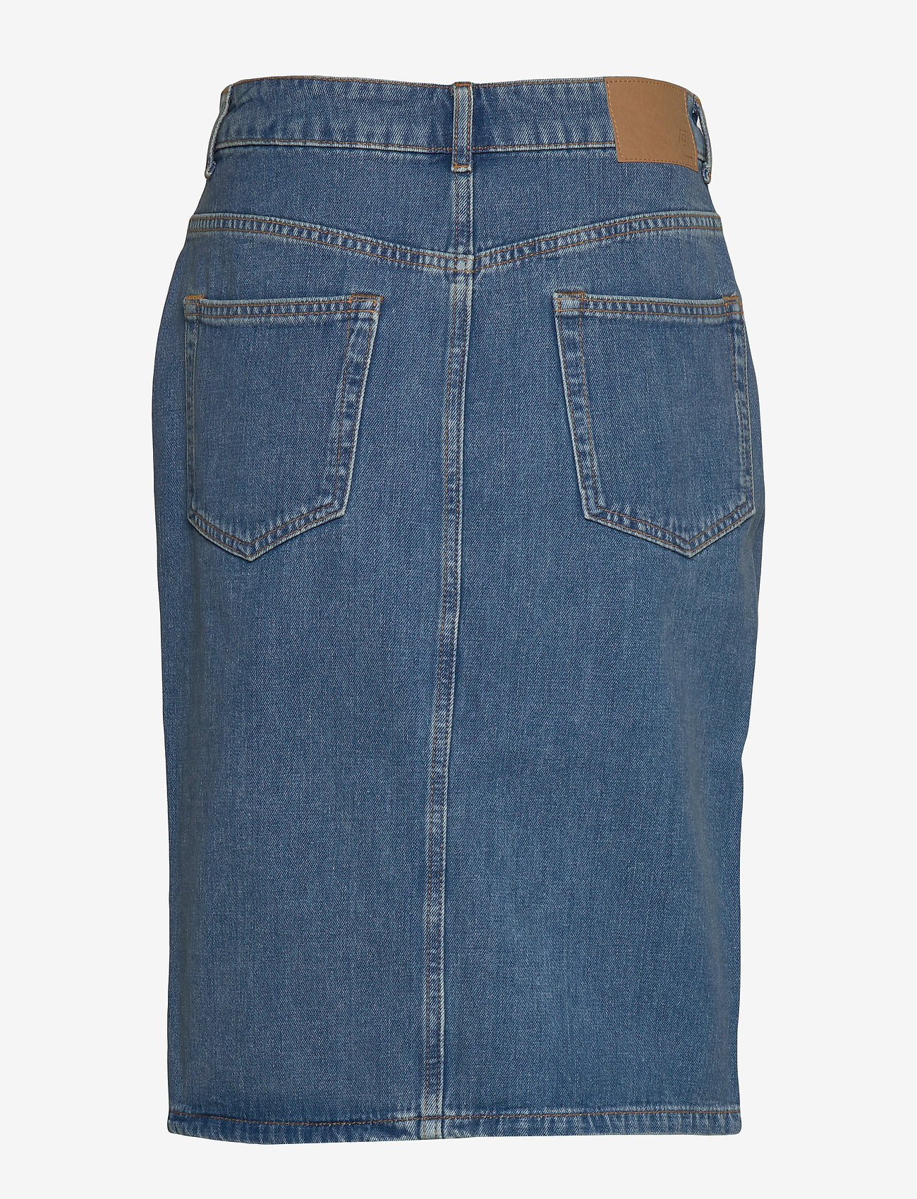 French Connection - REEM DENIM 1&2 HW PENCIL SKIRT - mid vintage - 1