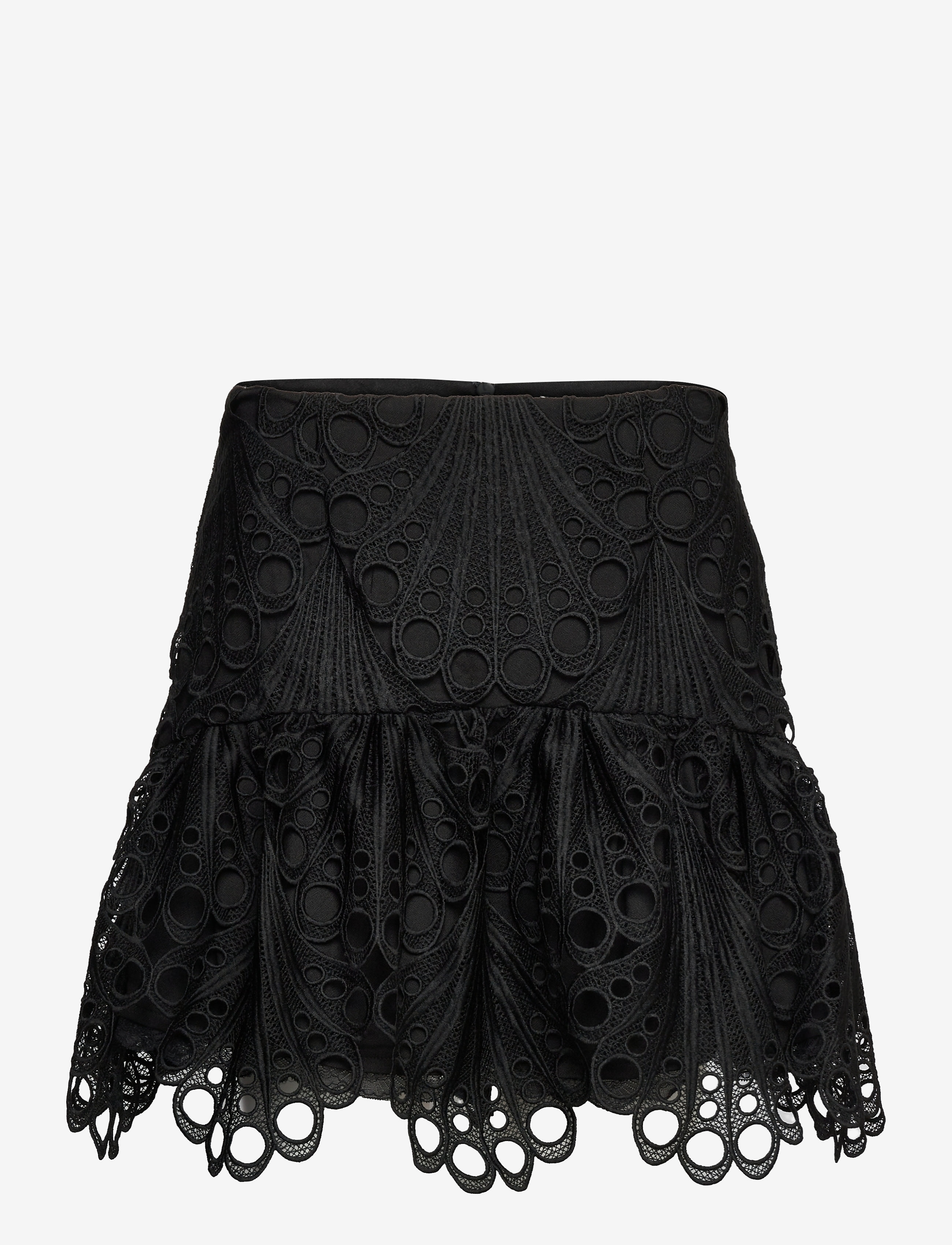 French Connection - GINAZ LACE GGT MIX SKIRT - black - 1