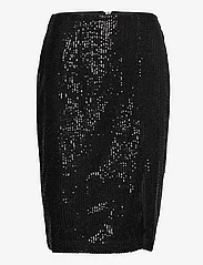 French Connection - ALINDAVA SEQUIN SKIRT - midi skirts - black - 0
