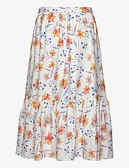 French Connection - CAMILLE DRAPE TIERED MIDI SKRT - midi skirts - summer white - 1