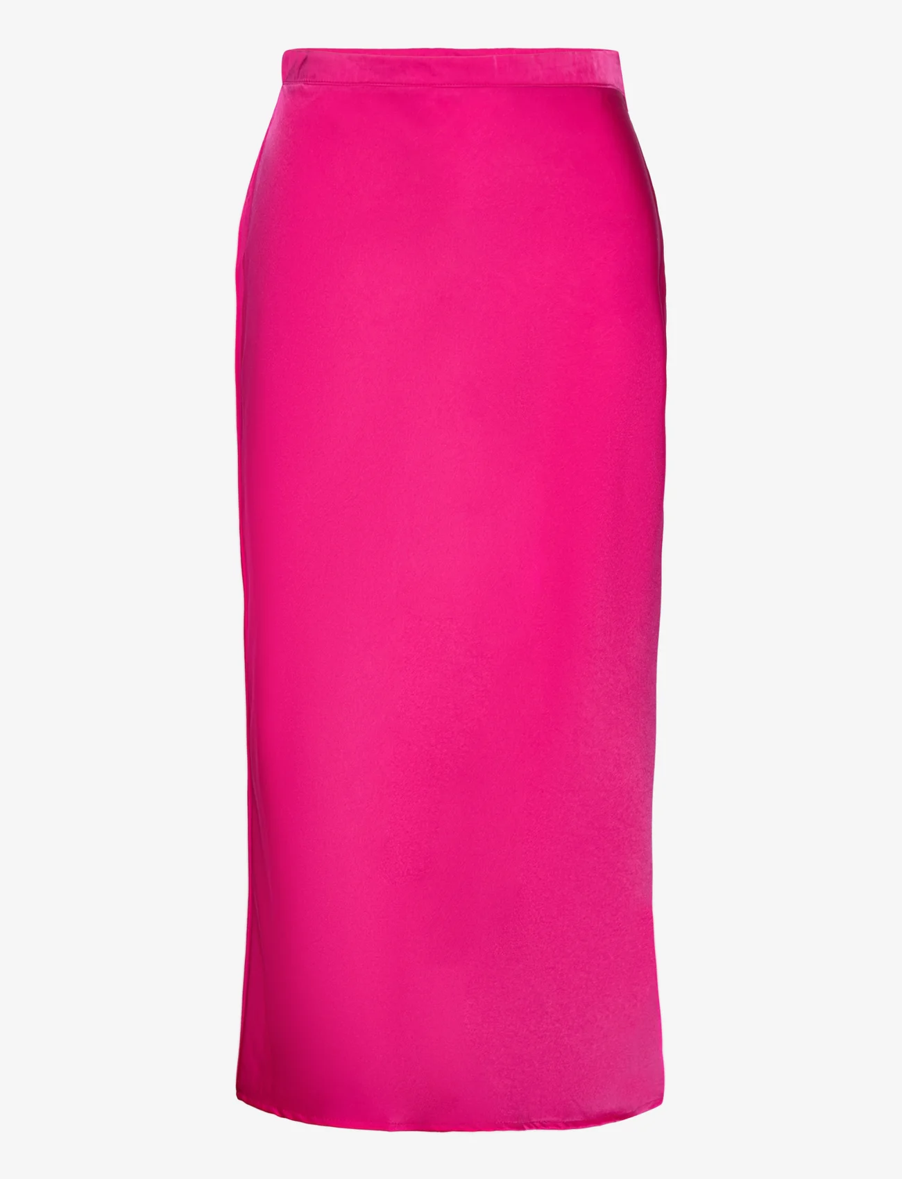 French Connection - SATIN SLIP M - midi-röcke - hot pink - 0
