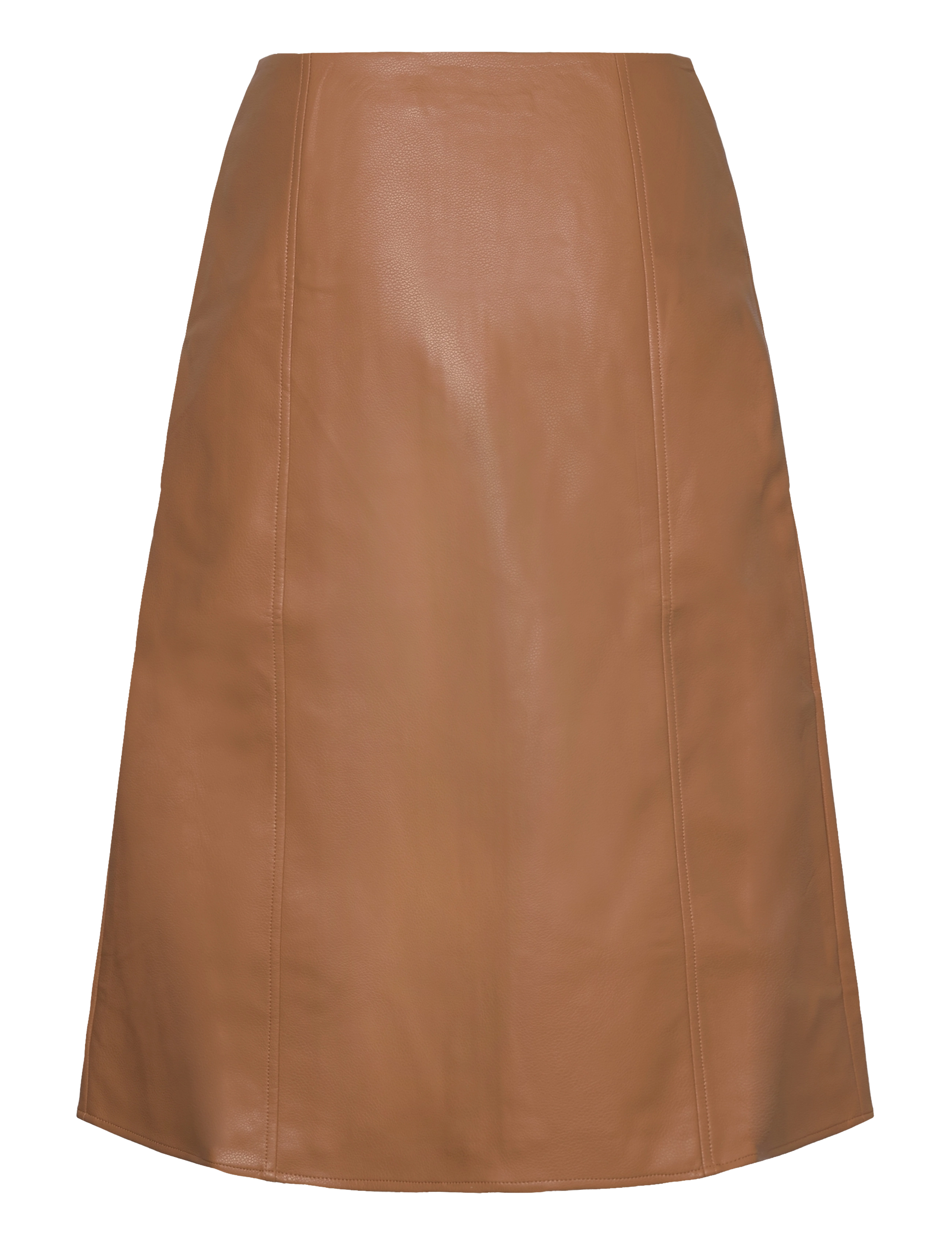 French Connection - CLAUDIA PU SKIRT - tobacco brown - 1