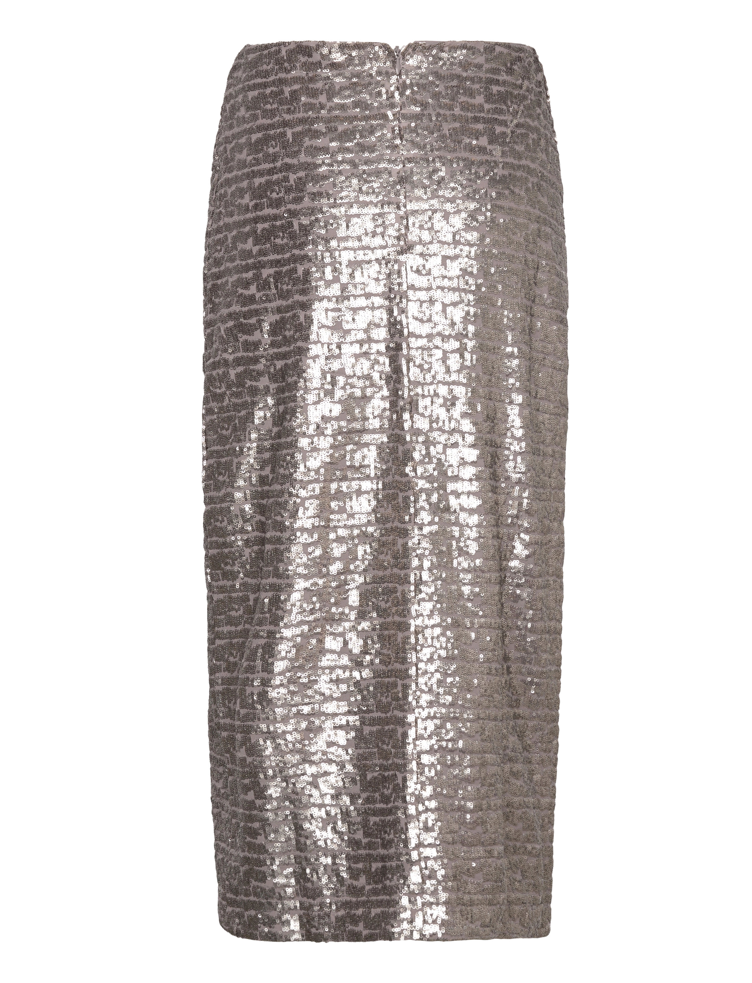 French Connection - ADALYNN SEQUIN SKIRT - vidutinio ilgio sijonai - gun metal - 1
